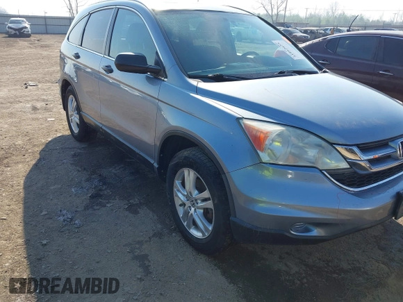 2010 Honda CR-V EX with VIN 3CZRE4H57AG704297, listed as a IAAI auction lot 41862625 with 165,898 mi miles and . Bid and sale history available at carsss.com. Image 1.