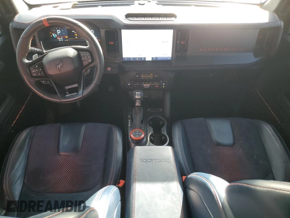 2023 Ford Bronco Raptor with VIN 1FMEE5JR4PLA93286, listed as a Copart auction lot 48144375 with 36,348 mi miles and Salvage title. Bid and sale history available at DreamBid. Image 8.