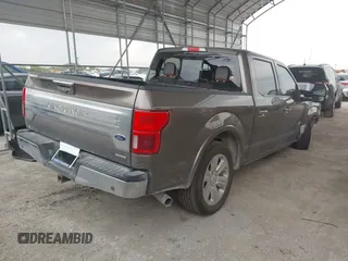 2019 Ford F-150 XL with VIN 1FTEW1C43KFC85639, listed as a IAAI auction lot 42133971 with 52,095 mi miles and . Bid and sale history available at DreamBid. Image 4.