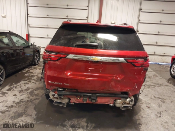 2023 Chevrolet Traverse High Country with VIN 1GNEVNKWXPJ273125, listed as a IAAI auction lot 41602988 with 24,151 mi miles. Bid and sale history available at carsss.com. Image 6.