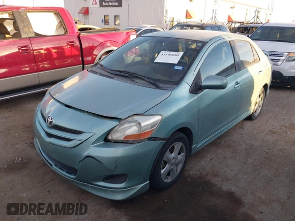 2008 Toyota Yaris with VIN JTDBT923X81201731, listed as a IAAI auction lot 41596850 with 91,079 mi miles. Bid and sale history available at carsss.com. Image 2.