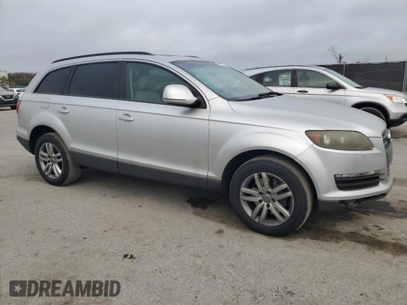 2008 Audi Q7 3.6L with VIN WA1AY74L08D033850, listed as a Copart auction lot 45222125 with 148,940 mi miles and Salvage Title. Bid and sale history available at carsss.com. Image 4.