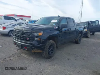2022 Chevrolet Silverado 1500 Custom Trail Boss with VIN 3GCPDCEK2NG626683, listed as a IAAI auction lot 41723730 with 51,830 mi miles. Bid and sale history available at carsss.com. Image 17.