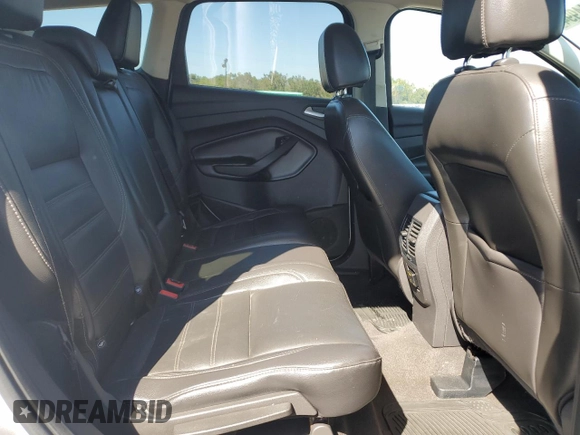 2017 Ford Escape Titanium with VIN 1FMCU0J90HUB04082, listed as a Copart auction lot 77814994 with 135,674 mi miles and Salvage Title. Bid and sale history available at carsss.com. Image 11.
