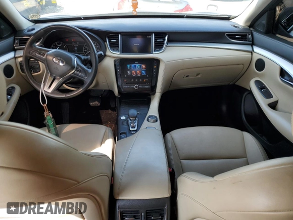 2020 Infiniti QX50 Luxe z VIN 3PCAJ5M18LF103075, wystawiony jako Copart lot #59696195 z przebiegiem 47 493 mil mil oraz Szkoda całkowita • Salvage title. Historia ofert i sprzedaży dostępna na DreamBid. Obrazek 8.