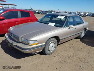 1995 Buick LeSabre Custom with VIN 1G4HP52LXSH541074, listed as a IAAI auction lot 41835035 with 101,026 mi miles. Bid and sale history available at carsss.com. Image 2.