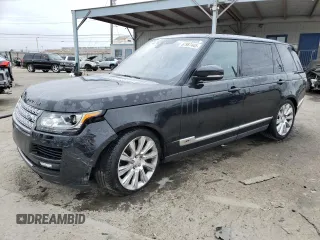2017 Land Rover Range Rover с VIN SALGS5FE1HA362815, выставлен на аукционе Copart как лот 61987445 с пробегом 138 249 миль миль и Списание • Salvage title. История ставок и продаж доступна на DreamBid. Изображение 1.