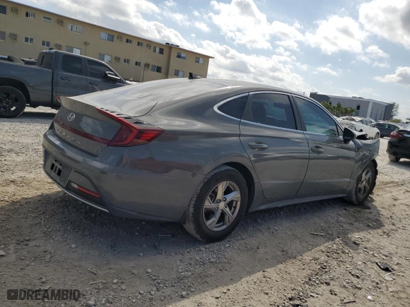 2021 Hyundai Sonata SE with VIN 5NPEG4JA4MH117685, listed as a Copart auction lot 48655575 with 32,355 mi miles and Non Repairable. Bid and sale history available at carsss.com. Image 3.