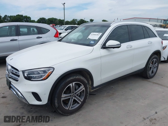 2021 Mercedes-Benz GLC 300 z VIN W1N0G8DB7MF987844, wystawiony jako IAAI lot #42460202 z przebiegiem 39 784 mil mil oraz . Historia ofert i sprzedaży dostępna na DreamBid. Obrazek 2.