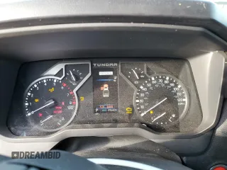2022 Toyota Tundra 2WD SR5 with VIN 5TFLA5AB8NX015593, listed as a Copart auction lot 45857105 with 49,660 mi miles and Salvage Title. Bid and sale history available at carsss.com. Image 9.