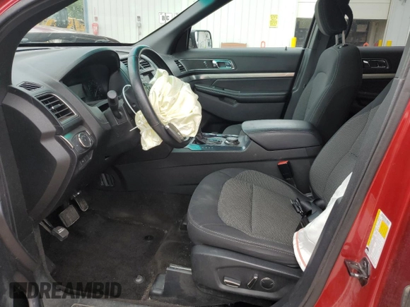 2018 Ford Explorer XLT with VIN 1FM5K8D83JGB54527, listed as a Copart auction lot 60068855 with 108,475 mi miles and Salvage title. Bid and sale history available at DreamBid. Image 7.