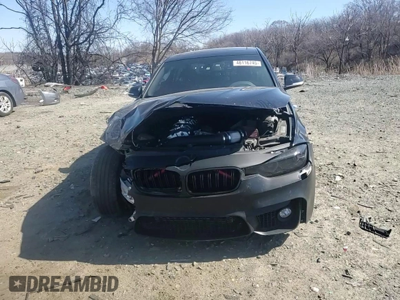 2013 BMW 3 Series 335i with VIN WBA3A9C50DF477081, listed as a Copart auction lot 48116745 with 0 mi miles and Salvage Title. Bid and sale history available at carsss.com. Image 11.