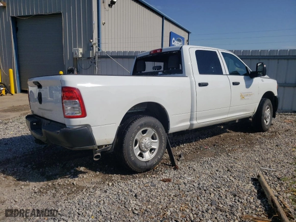 2023 Ram 2500 Tradesman with VIN 3C6UR4CJ3PG586659, listed as a Copart auction lot 59789144 with 5,378 mi miles and Salvage Title. Bid and sale history available at carsss.com. Image 3.