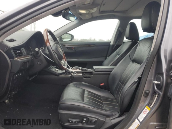 2018 Lexus ES with VIN 58ABK1GG5JU099943, listed as a Copart auction lot 48857195 with 107,687 mi miles and Salvage Title. Bid and sale history available at carsss.com. Image 7.