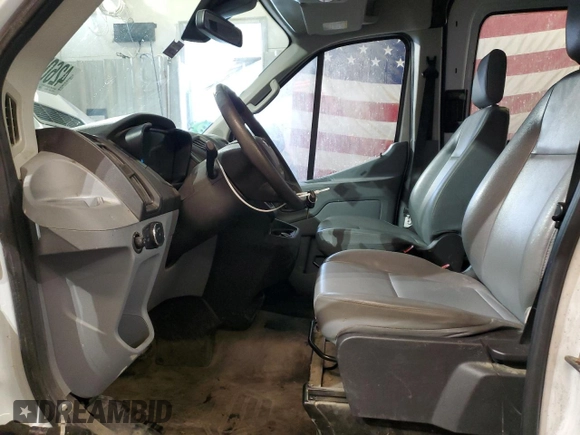 2018 Ford Transit with VIN 1FTYR1CM3JKA93793, listed as a Copart auction lot 42607275 with 125,241 mi miles and Salvage Title. Bid and sale history available at DreamBid. Image 7.