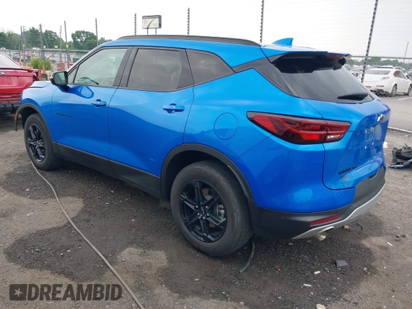 2024 Chevrolet Blazer LT z VIN 3GNKBJRS7RS129203, wystawiony jako IAAI lot #42266070 z przebiegiem 24 094 mil mil oraz . Historia ofert i sprzedaży dostępna na DreamBid. Obrazek 3.