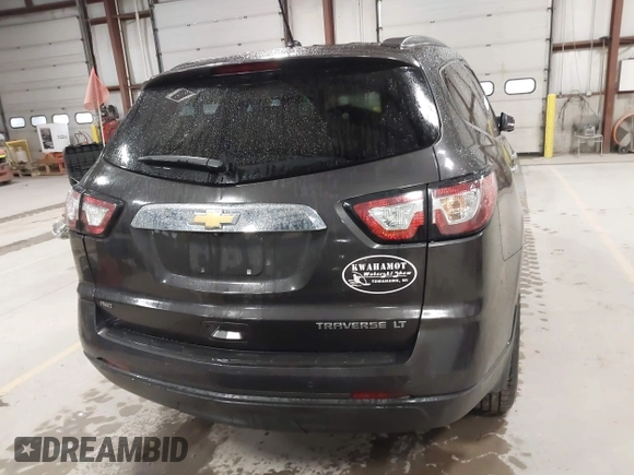 2015 Chevrolet Traverse LT with VIN 1GNKVHKD9FJ168531, listed as a IAAI auction lot 41913802 with 163,299 mi miles and . Bid and sale history available at DreamBid. Image 16.