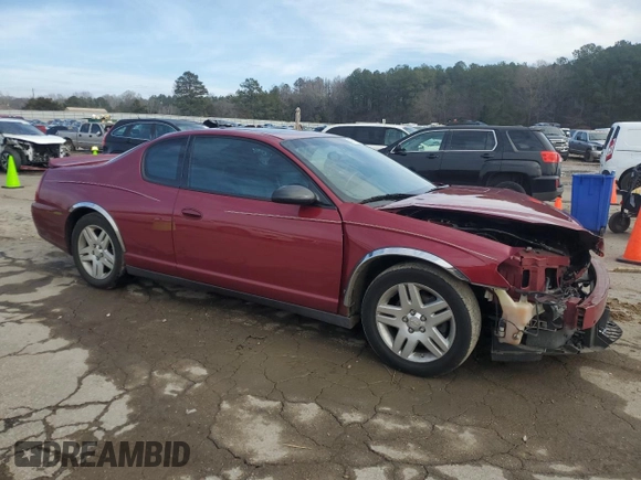 2006 Chevrolet Monte Carlo LT 3.9L with VIN 2G1WK161869206653, listed as a Copart auction lot 42876605 with 146,914 mi miles and Salvage Title. Bid and sale history available at carsss.com. Image 4.