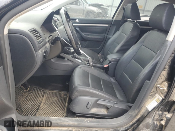 2009 Volkswagen Jetta SE with VIN 3VWRM71K49M172348, listed as a Copart auction lot 60603895 with 129,515 mi miles and Salvage title. Bid and sale history available at DreamBid. Image 7.