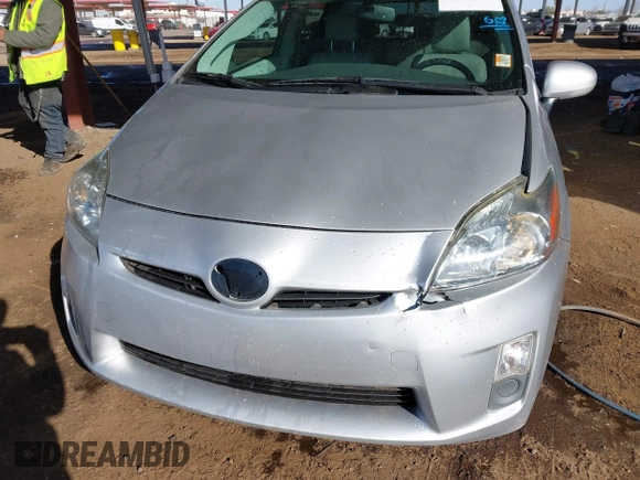 2011 Toyota Prius I with VIN JTDKN3DU8B0251960, listed as a IAAI auction lot 41413533 with 132,094 mi miles and . Bid and sale history available at DreamBid. Image 6.
