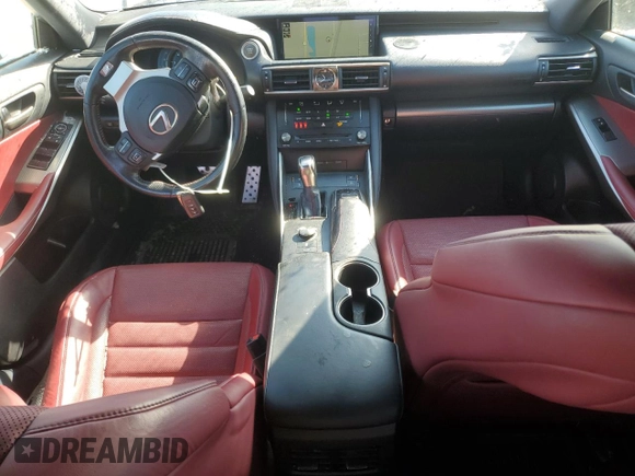 2018 Lexus IS with VIN JTHC81D27J5032518, listed as a Copart auction lot 45505645 with 69,318 mi miles and Salvage Title. Bid and sale history available at carsss.com. Image 8.