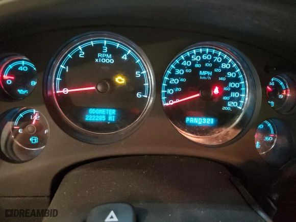 2007 Chevrolet Suburban LT with VIN 1GNFK16337J187502, listed as a Copart auction lot 44616285 with 222,285 mi miles and Non Repairable. Bid and sale history available at carsss.com. Image 9.