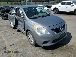 2012 Nissan Versa SV with VIN 3N1CN7AP0CL946595, listed as a Copart auction lot 59562915 with 107,228 mi miles and Salvage title. Bid and sale history available at DreamBid. Image 13.