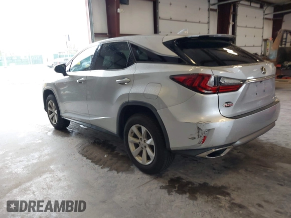 2017 Lexus RX with VIN 2T2ZZMCA7HC052926, listed as a IAAI auction lot 41929054 with 97,886 mi miles. Bid and sale history available at carsss.com. Image 3.