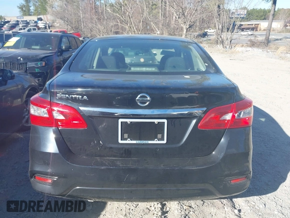 2017 Nissan Sentra S with VIN 3N1AB7AP6HY206348, listed as a IAAI auction lot 41693898 with 105,673 mi miles. Bid and sale history available at carsss.com. Image 16.