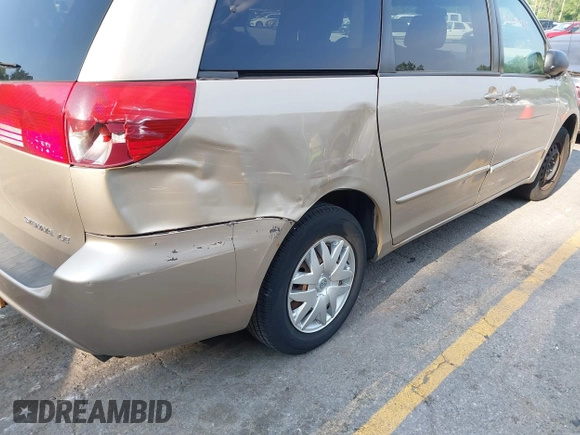 2005 Toyota Sienna CE с VIN 5TDZA23C15S279226, выставлен на аукционе IAAI как лот 42670735 с пробегом 521 527 миль миль и . История ставок и продаж доступна на DreamBid. Изображение 6.
