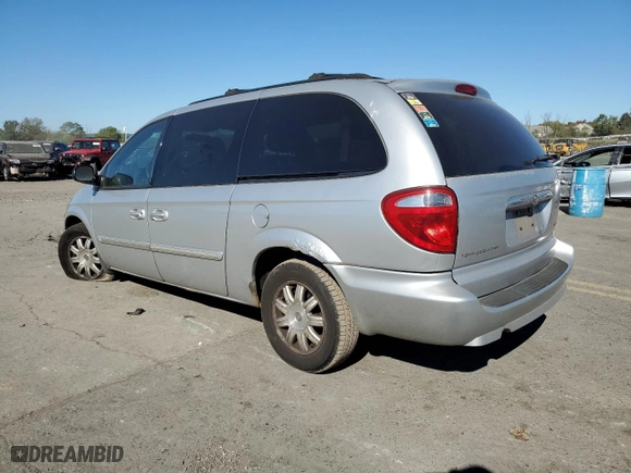 2007 Chrysler Town & Country LWB Touring with VIN 2A4GP54L07R259299, listed as a Copart auction lot 75093604 with 0 mi miles and Salvage Title. Bid and sale history available at carsss.com. Image 2.