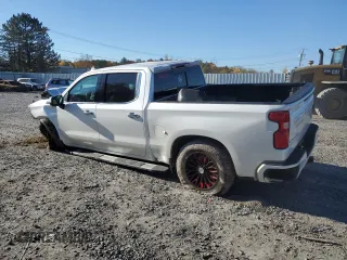 2020 Chevrolet Silverado 1500 High Country with VIN 3GCUYHED7LG377090, listed as a Copart auction lot 77527534 with 57,548 mi miles and Non Repairable. Bid and sale history available at carsss.com. Image 2.