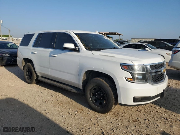 2017 Chevrolet Tahoe Commercial with VIN 1GNLCDEC8HR238417, listed as a Copart auction lot 50503545 with 0 mi miles and Clean Title. Bid and sale history available at carsss.com. Image 4.
