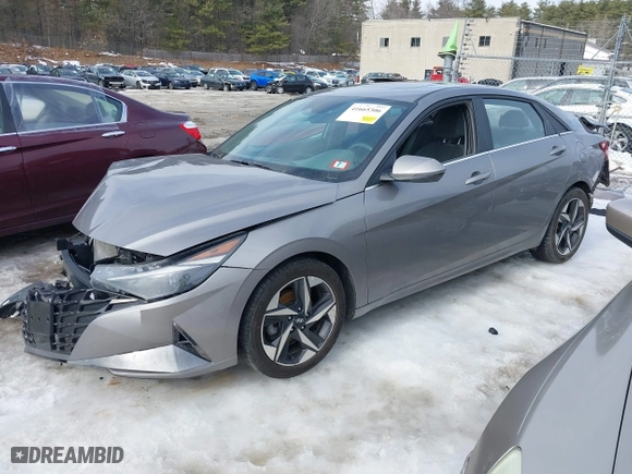 2021 Hyundai Elantra SEL with VIN KMHLN4AG8MU158212, listed as a IAAI auction lot 41665306 with 70,893 mi miles. Bid and sale history available at carsss.com. Image 18.