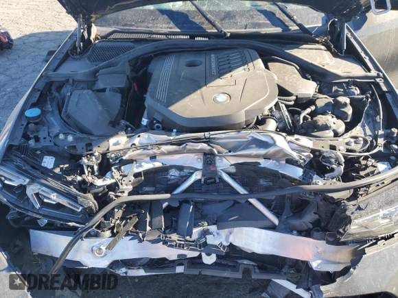 2024 BMW 3 Series M340i with VIN 3MW49FS09R8E05880, listed as a Copart auction lot 87534695 with 18,033 mi miles and Salvage Title. Bid and sale history available at carsss.com. Image 12.
