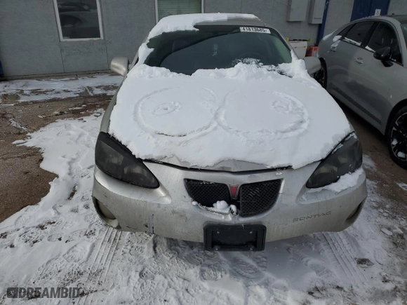 2007 Pontiac Grand Prix GT with VIN 2G2WR554671204832, listed as a Copart auction lot 41813685 with 0 mi miles and Salvage Title. Bid and sale history available at carsss.com. Image 5.