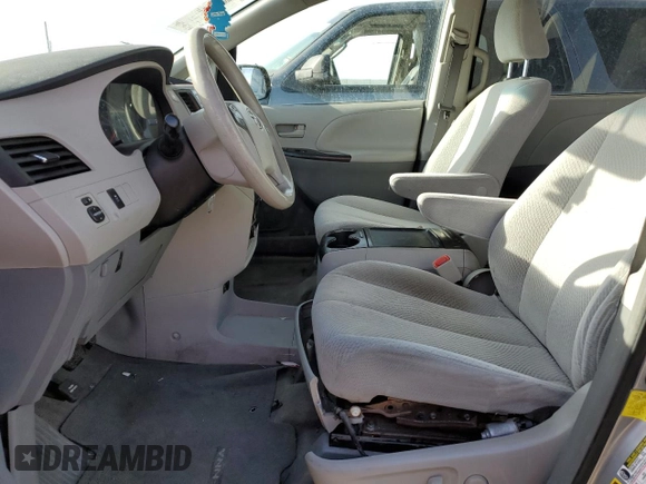 2012 Toyota Sienna LE AAS with VIN 5TDKK3DC4CS266017, listed as a Copart auction lot 51837105 with 88,447 mi miles and Salvage Title. Bid and sale history available at carsss.com. Image 7.