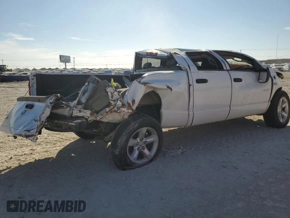 2008 Dodge 1500 SLT with VIN 1D7HA18288S540925, listed as a Copart auction lot 87871175 with 61,472 mi miles and Salvage title. Bid and sale history available at DreamBid. Image 3.