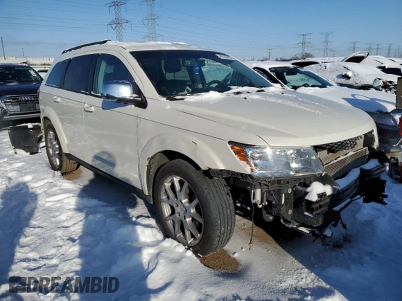 2012 Dodge Journey GT with VIN 3C4PDCEG7CT315704, listed as a Copart auction lot 44330605 with 142,507 mi miles and Salvage Title. Bid and sale history available at DreamBid. Image 4.