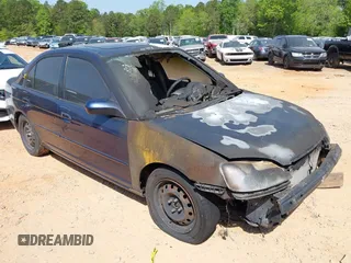 2003 Honda Civic EX with VIN 1HGES26753L005215, listed as a IAAI auction lot 42076026 with Not Provided miles and . Bid and sale history available at carsss.com. Image 1.
