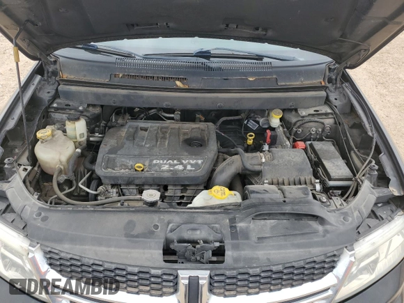 2013 Dodge Journey SE with VIN 3C4PDCABXDT687551, listed as a Copart auction lot 54095375 with 108,991 mi miles and Clean title. Bid and sale history available at DreamBid. Image 11.