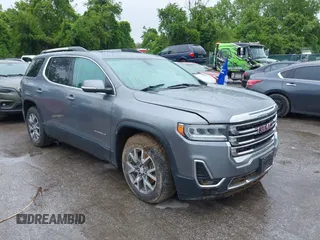 2020 GMC Acadia SLT with VIN 1GKKNULS2LZ177801, listed as a IAAI auction lot 42296567 with Not provided miles and . Bid and sale history available at DreamBid. Image 1.