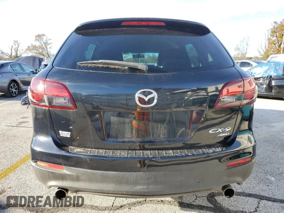 2015 Mazda CX-9 Sport with VIN JM3TB3BV9F0465197, listed as a Copart auction lot 80254294 with 110,727 mi miles and Salvage Title. Bid and sale history available at carsss.com. Image 6.