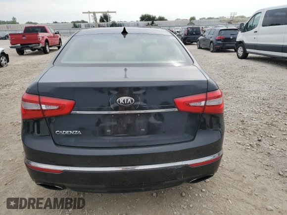 2014 Kia Cadenza Premium with VIN KNALN4D73E5126227, listed as a Copart auction lot 68291274 with 137,437 mi miles and Salvage Title. Bid and sale history available at carsss.com. Image 6.