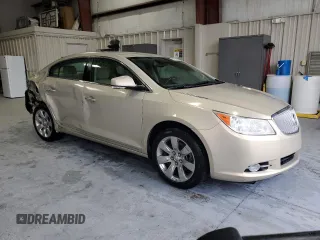2012 Buick LaCrosse Premium 2 with VIN 1G4GF5E35CF199606, listed as a Copart auction lot 56021295 with 98,071 mi miles and Salvage title. Bid and sale history available at DreamBid. Image 4.