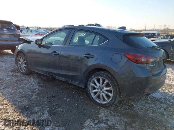 2015 Mazda 3 S Grand Touring with VIN JM1BM1M30F1223780, listed as a IAAI auction lot 41400820 with 67,776 mi miles and . Bid and sale history available at DreamBid. Image 3.