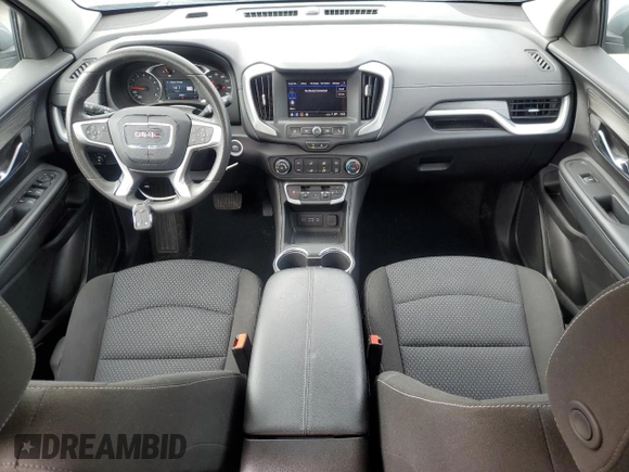 2024 GMC Terrain SLE with VIN 3GKALMEGXRL299784, listed as a Copart auction lot 57634385 with 32,949 mi miles and Clean title. Bid and sale history available at DreamBid. Image 8.