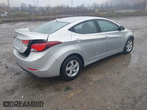 2015 Hyundai Elantra SE with VIN 5NPDH4AE5FH615795, listed as a IAAI auction lot 41976297 with 63,777 mi miles and . Bid and sale history available at DreamBid. Image 4.