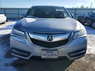 2016 Acura MDX with VIN 5FRYD4H2XGB019640, listed as a Copart auction lot 46401085 with 116,873 mi miles and Salvage Title. Bid and sale history available at carsss.com. Image 5.