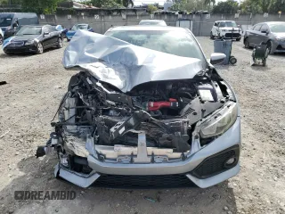2017 Honda Civic Si with VIN 2HGFC3A57HH753983, listed as a Copart auction lot 51331985 with 93,221 mi miles and Salvage Title. Bid and sale history available at DreamBid. Image 5.